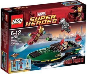 lego marvel super heros universe iron man extremis sea port battle # 76006 bnib ,#g14e6ge4r-ge 4-tew6w269911