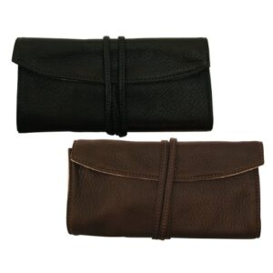 Pilot Pensemble Roll Pen Case 5 Pocket Cowhide Dark Brown