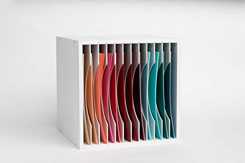 Create Room - Paper and Vinyl Craft Storage Organizer - 13 x 13 Paper Organizer