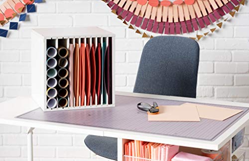 Create Room - Paper and Vinyl Craft Storage Organizer - 13 x 13 Paper Organizer