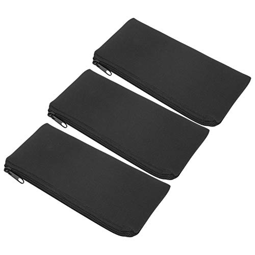 3 Pcs Pen Storage Bag, Multifunciton Neoprene Soft Pencil Case Outdoor Climbing Small Tools Storage Bag Key Lighter Pouch