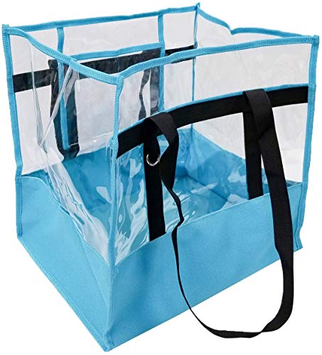 Totally Tiffany CLR-TRQ-3836 Lois 2.0 All Event Tote-Turquoise, One Size