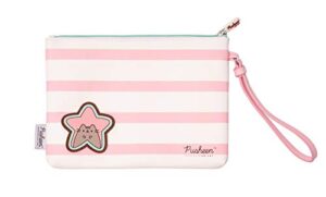official pusheen bag – kawaii accessories – hand purse, wristlet, stationery bag, storage pouch, pen holder, pen organzer