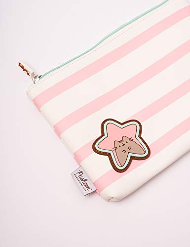 Official Pusheen Bag - Kawaii Accessories - Hand Purse, Wristlet, Stationery Bag, Storage Pouch, Pen Holder, Pen Organzer