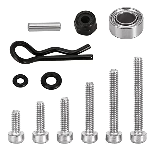 INJORA RC Car Tool Kit-3pcs Hex Screwdriver 0.05inch 1.5mm, Hex Nut Drivers 4mm, Screws Kit for Axial SCX24 C10 Deadbolt JLU Gladiator Bronco Other RC Model