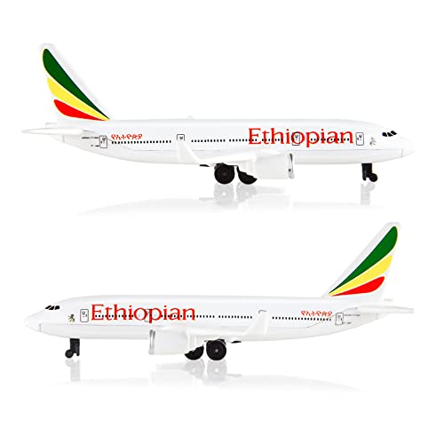 EcoGrowth Model Planes Ethiopia Plane Airplane Model Airplane Toy Plane die-cast Planes for Collection & Gifts for Christmas, Birthday