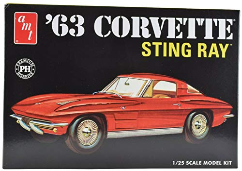 AMT/Premium Hobbies 1963 Corvette Sting Ray 1:25 Plastic Model Car Kit CP7728