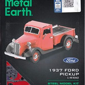 Fascinations Metal Earth 3D Metal Model Kits Ford Set of 2-1932 Coupe - 1937 Pickup