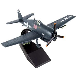 busyflies fighter jet model 1/72 scale grumman f6f hellcat plane model diecast military airplane model for collection and gift