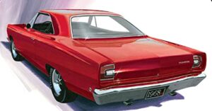 amt 1968 plymouth road runner customizing kit 1:25 scale model kit