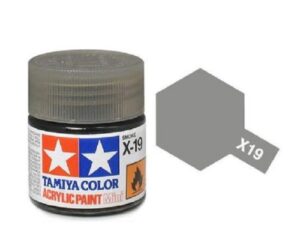 tamiya models x-19 mini acrylic paint, smoke