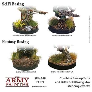 The Army Painter - Swamp Tuft | 3 Different Sizes | for Realistic Results | Landscape Modelling BF4221