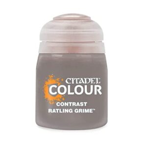 citadel contrast paint – ratling grime – 18ml pot