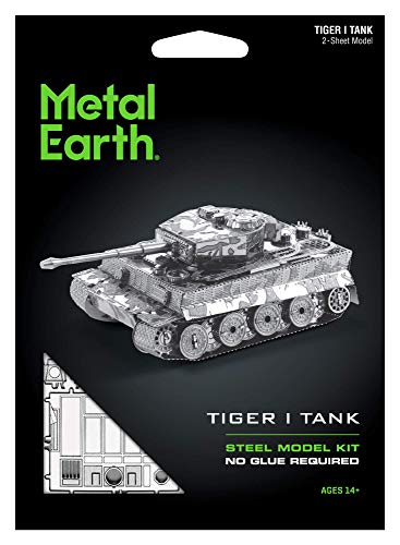 Metal Earth Tiger I Tank 3D Metal Model Kit Fascinations