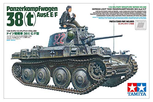 TAMIYA 35369 1/35 German Lt Tank Panzerkampfwagen 38t Ausf E/F