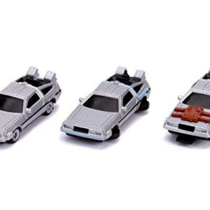 Jada Toys Nano Hollywood Rides BTTF 3 PK