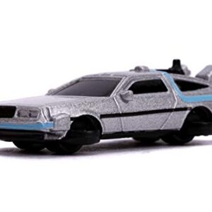 Jada Toys Nano Hollywood Rides BTTF 3 PK