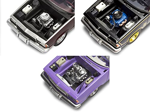 Revell 85-4491 1978 Chevy El Camino 3N1 Model Car Kit 1:24 Scale 116-Piece Skill Level 4 Plastic Model Building Kit , Purple