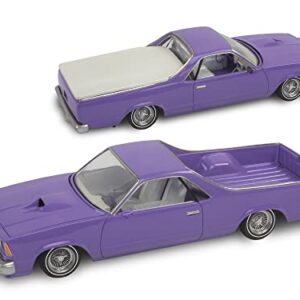 Revell 85-4491 1978 Chevy El Camino 3N1 Model Car Kit 1:24 Scale 116-Piece Skill Level 4 Plastic Model Building Kit , Purple