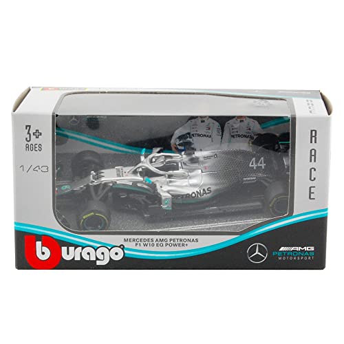 Bburago Mercedes AMG F1 W10 EQ Power F1#44 Lewis Hamilton 2019 1/43 Diecast Model Car CLCYICEN 38036