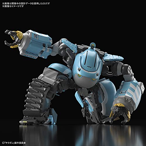 Bandai Hobby - SakuGun - Big Tony (Gagumber Memempu Custom), Bandai Spirits Hobby HG 1/72 Model Kit, Multi, (199626)