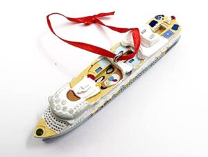 psvgroup cruise ship model – a great gift for nautical decorative hanging ornaments/cake topper/friendship gift for your lover (small, wonder of the sea)