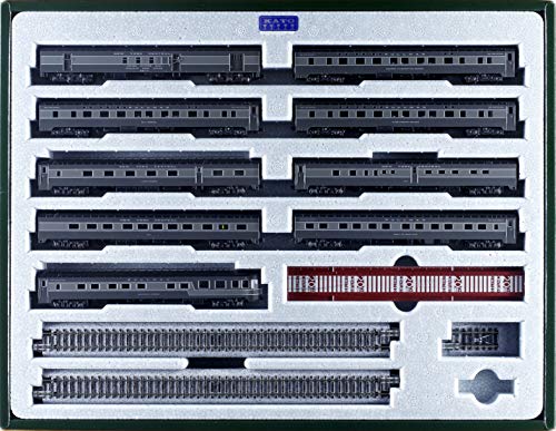 Kato USA Model Train Products N Scale New York Central 20th Century Limited 9-Car Set