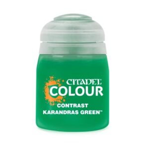 citadel contrast paint – karandras green – 18ml pot