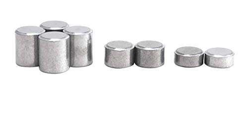 Pinewood Pro 1oz Tungsten Putty and 3oz Tungsten Cylinders - Weights for use on Derby Cars