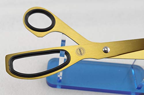 Fengtaiyuan J01 Scissors, 8in Gold, Stainless Steel, offices, households, DIY, embroidery, Dressmaking (J01)