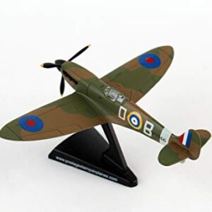 Daron Postage Stamp RAF Spitfire Mkii Battle of Britain Vehicle (1/93 Scale) , Brown