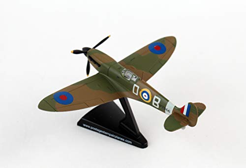 Daron Postage Stamp RAF Spitfire Mkii Battle of Britain Vehicle (1/93 Scale) , Brown