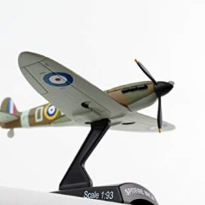 Daron Postage Stamp RAF Spitfire Mkii Battle of Britain Vehicle (1/93 Scale) , Brown