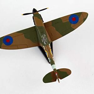 Daron Postage Stamp RAF Spitfire Mkii Battle of Britain Vehicle (1/93 Scale) , Brown