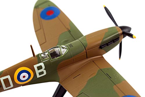 Daron Postage Stamp RAF Spitfire Mkii Battle of Britain Vehicle (1/93 Scale) , Brown