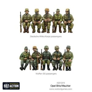 Bolt Action Opel Blitz/Maultier Truck 1:56 WWII Military Wargaming Plastic Model Kit