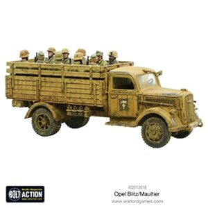 Bolt Action Opel Blitz/Maultier Truck 1:56 WWII Military Wargaming Plastic Model Kit