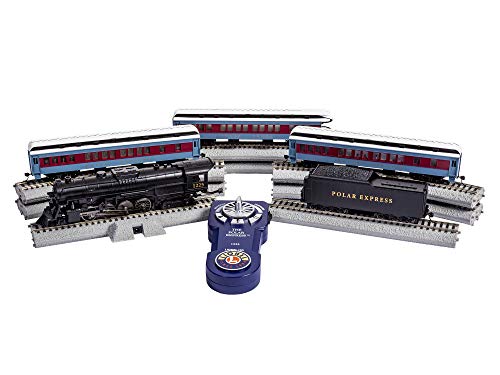 Lionel The Polar Express LionChief 2-8-4 Set with Bluetooth Capability, HO Gauge Model Train Set with Remote