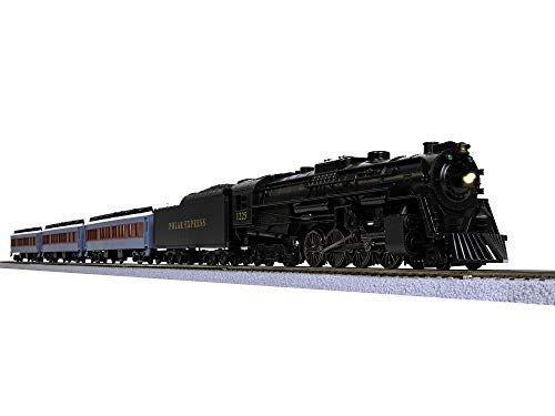 Lionel The Polar Express LionChief 2-8-4 Set with Bluetooth Capability, HO Gauge Model Train Set with Remote