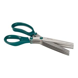 Fiskars Fringe Scissors, Green Teal/Silver