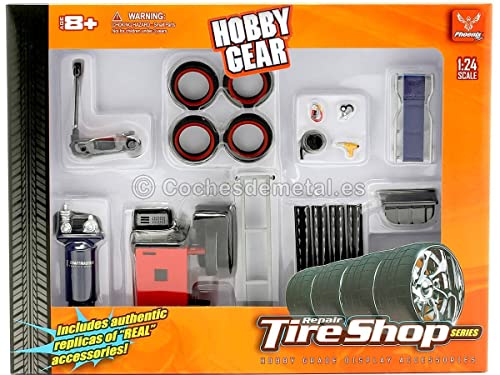 Repair Tire Shop Series 1:24 Scale - 20 pc set