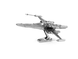 metal earth star wars force awakens poe dameron’s x-wing fighter 3d metal model kit fascinations