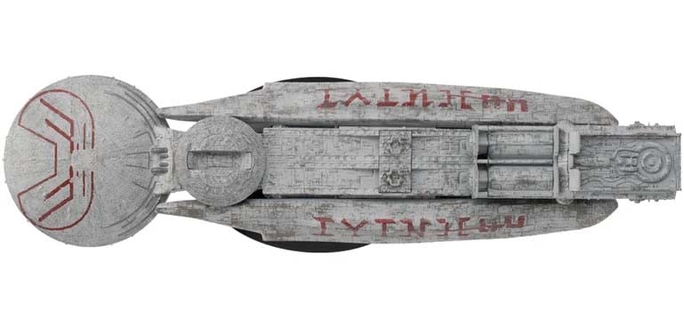 Hero Collector Eaglemoss Battlestar Galactica Astral Queen Ship | Battlestar Galactica Ships Collection | Model Replica