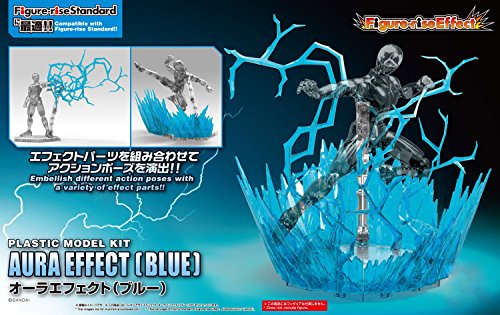 Bandai Hobby Figure-Rise Effect Aura Effect Building Kit, Blue