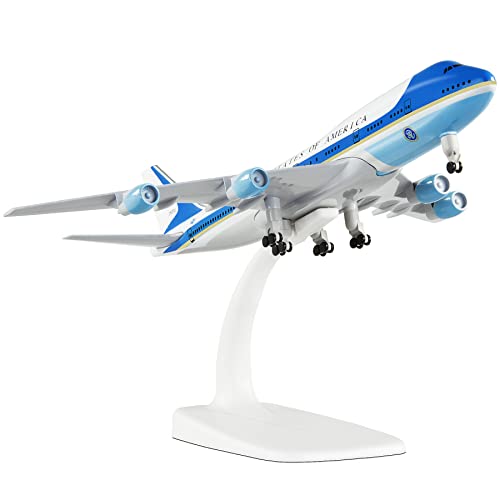 Busyflies 1:300 Scale Air Force One Boeing 747 Airplane Models Alloy Diecast Airplane Model