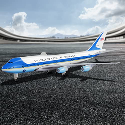 Busyflies 1:300 Scale Air Force One Boeing 747 Airplane Models Alloy Diecast Airplane Model