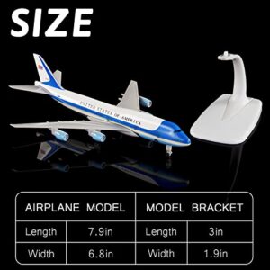 Busyflies 1:300 Scale Air Force One Boeing 747 Airplane Models Alloy Diecast Airplane Model