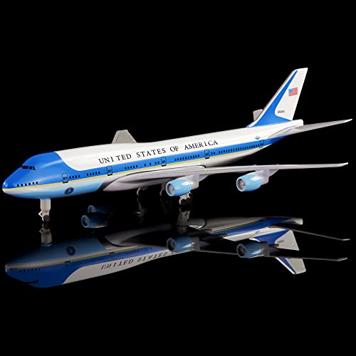 Busyflies 1:300 Scale Air Force One Boeing 747 Airplane Models Alloy Diecast Airplane Model