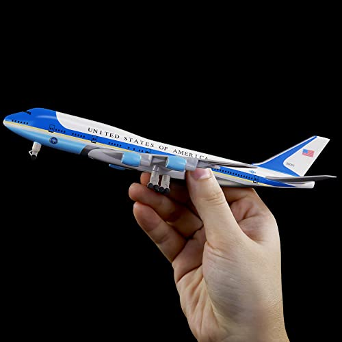 Busyflies 1:300 Scale Air Force One Boeing 747 Airplane Models Alloy Diecast Airplane Model