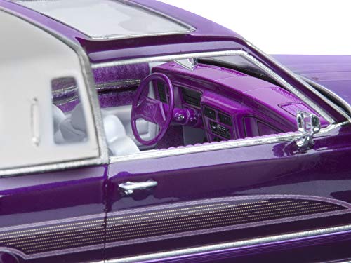 Revell 85-4438 Custom Cadillac Lowrider Model Car Kit 1:25 Scale 110-Piece Skill Level 5 Plastic Model Building Kit , Purple